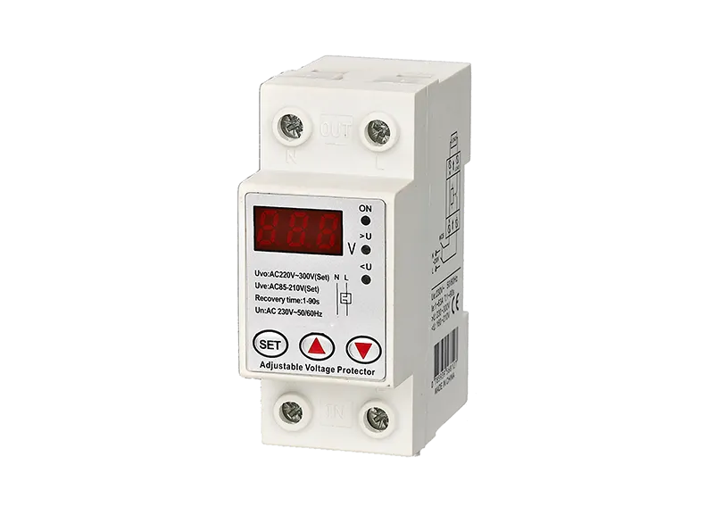 OBS5-V/1P+N Adjustable Digital voltage protector