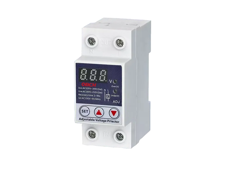OBS5-V/1P+N Adjustable Digital voltage protector