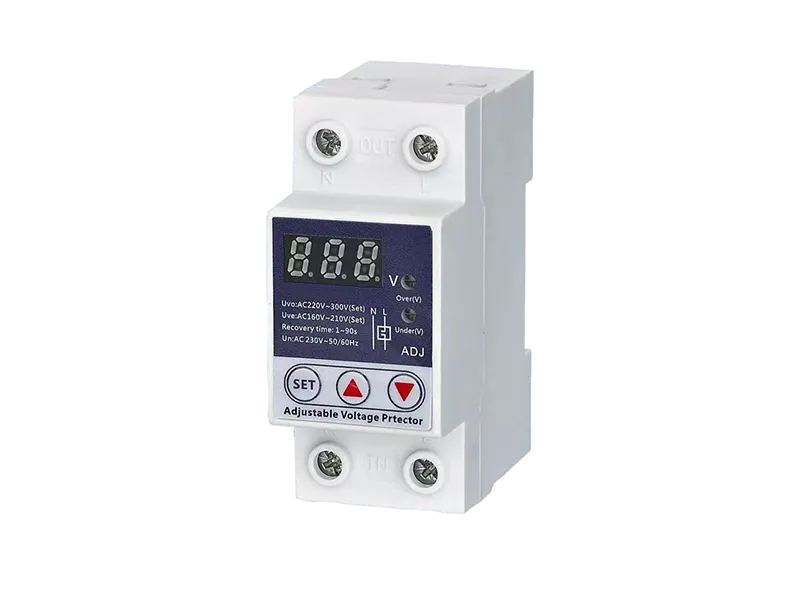 OBS5-V/1P+N Adjustable Digital voltage protector