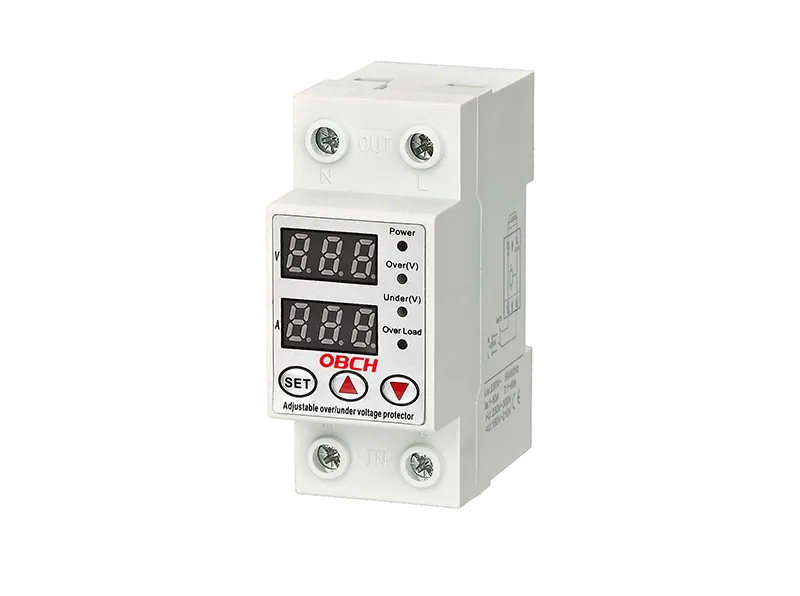 OBS5-VA/1P+N Good quality Digital voltage/current protector