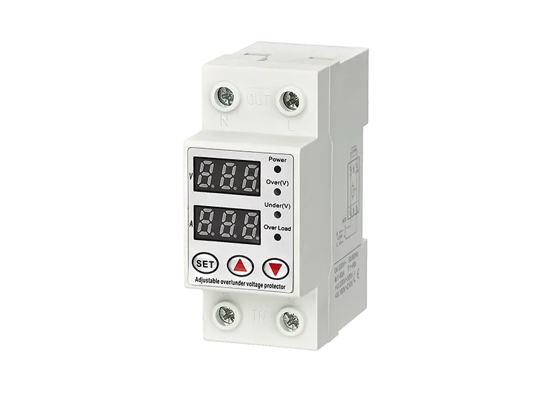 OBS5-VA/1P+N Good quality Digital voltage/current protector