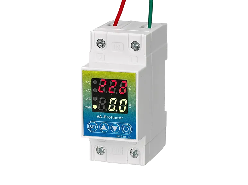 OBS7-4 Dual Display Blue and Green Signage Neutral Digital voltage/current protector