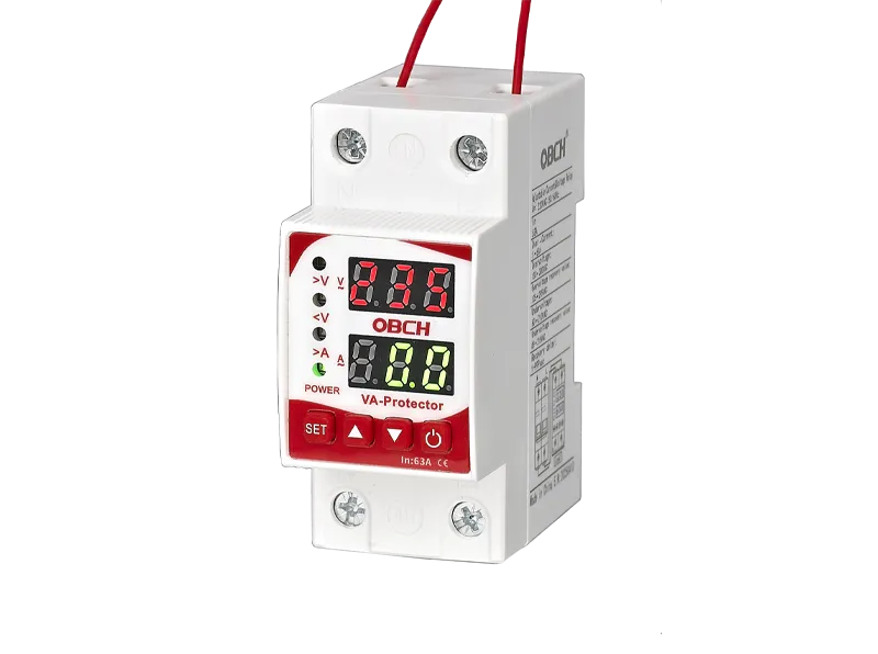 OBS7-5 Red OBCH Best selling  Digital voltage/current protector 1P+N