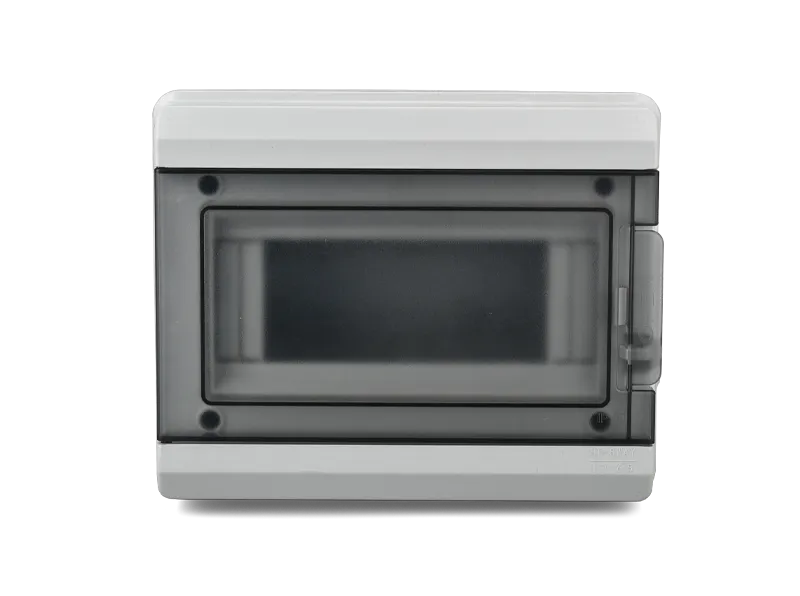 Outdoor IP65 waterproof power distribution box 8 way