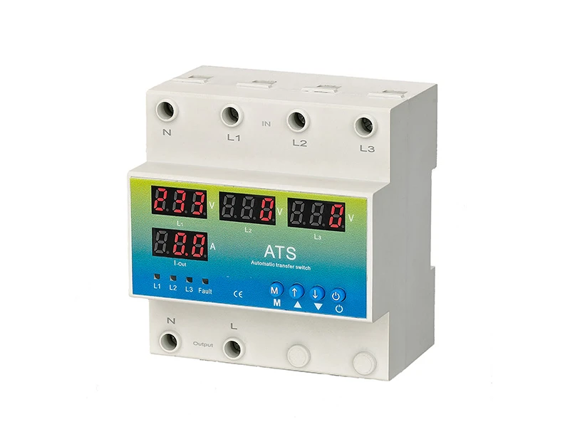 Automatic transformer switch-4 display