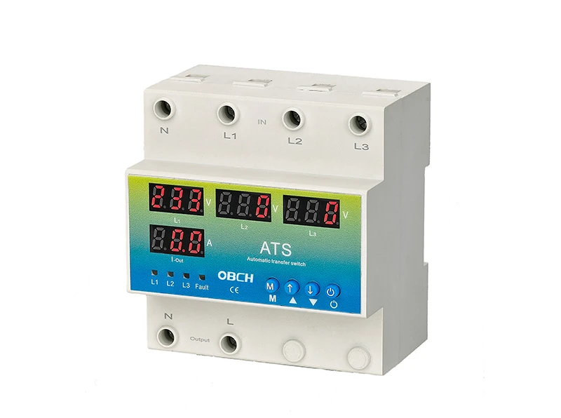 Automatic transformer switch-4 display