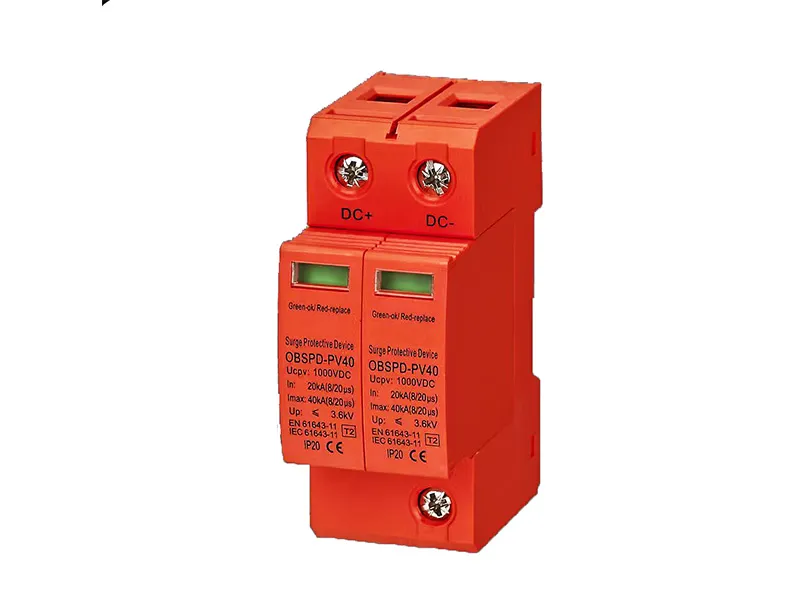 DC Type 2 Power Surge Protector