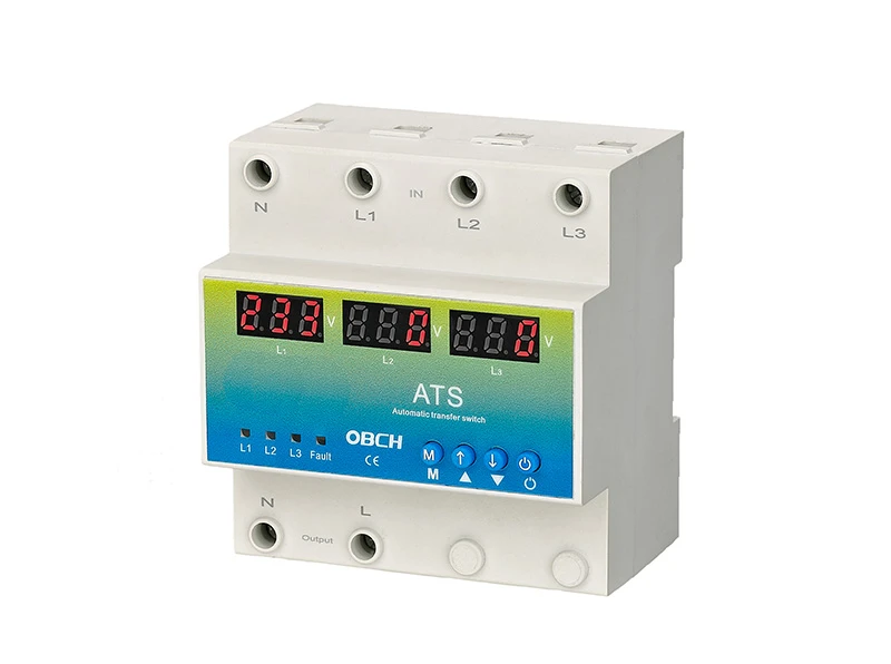  Dual power transfer switch, ATS controller-3display