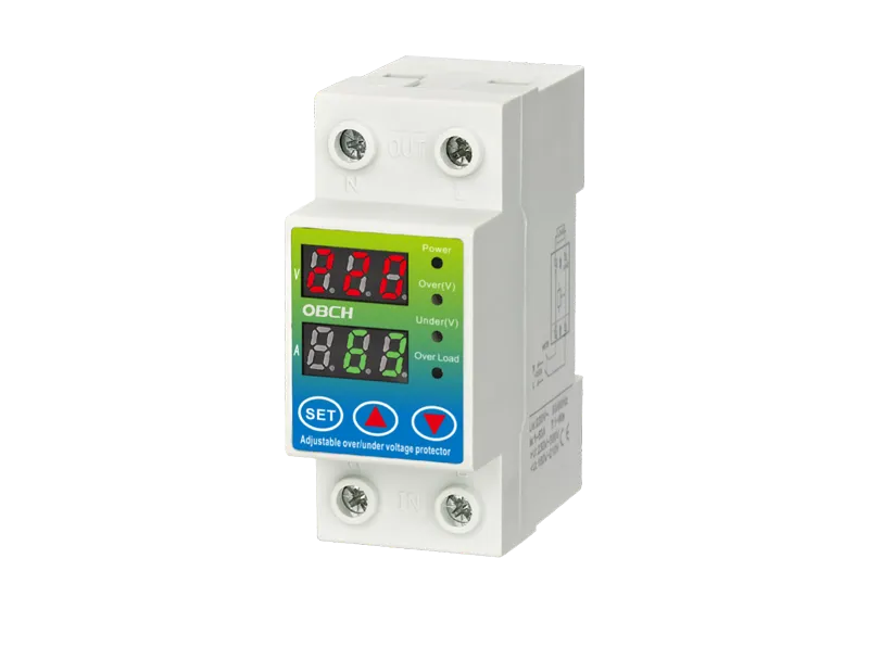 OBS5-VA/1P+N Good quality Digital voltage/current protector