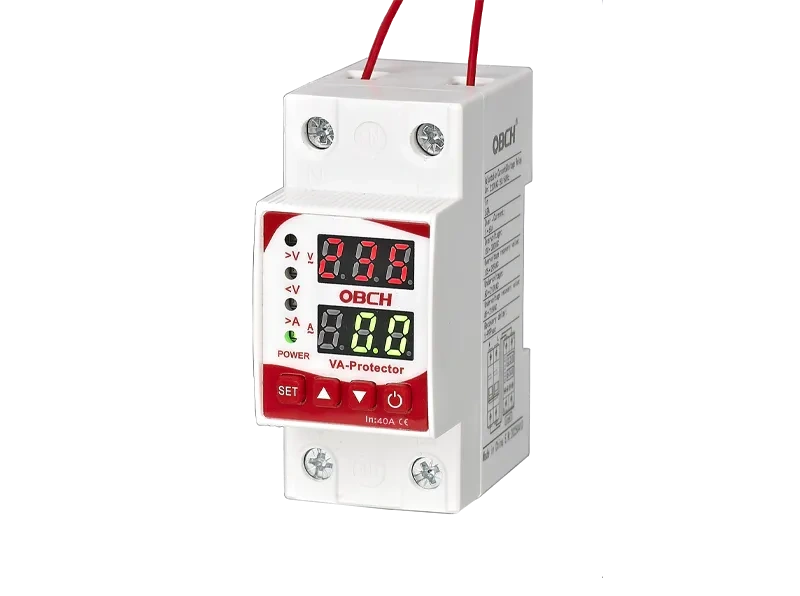 OBS7-5 Red OBCH Best selling  Digital voltage/current protector 1P+N