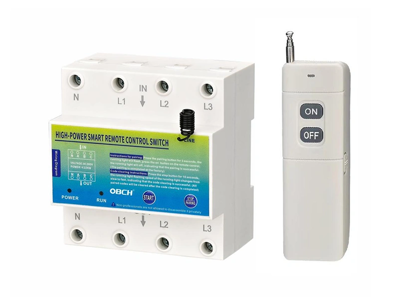Three-Phase Remote Control Switch