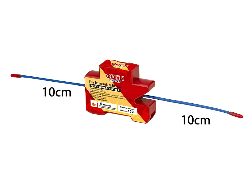 /Hot Aerosol fire extinguisher for distribution box fast response